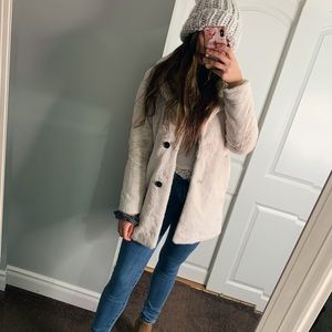 Super cozy abercrombie coat